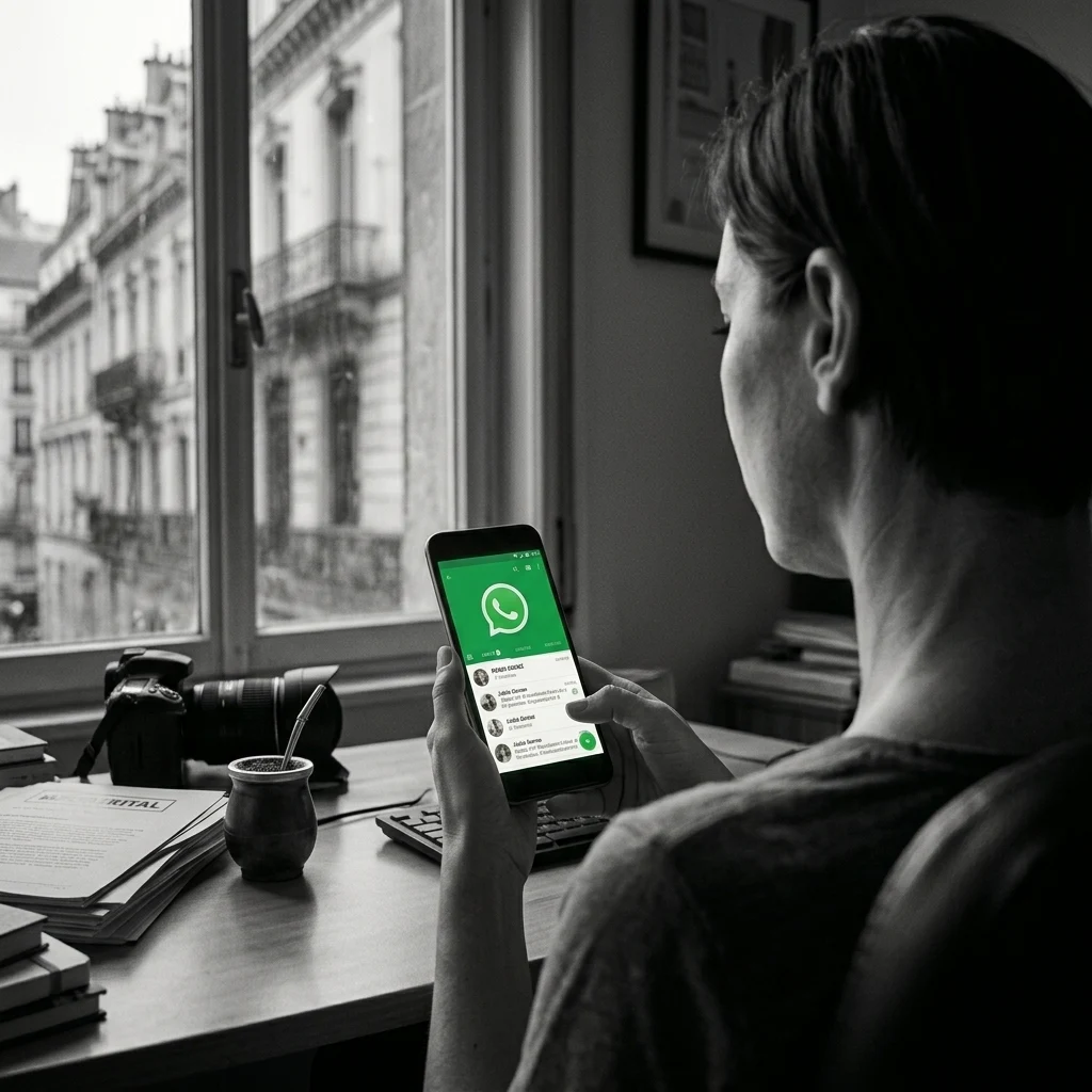 Investigación de infidelidad por WhatsApp y redes sociales en Argentina