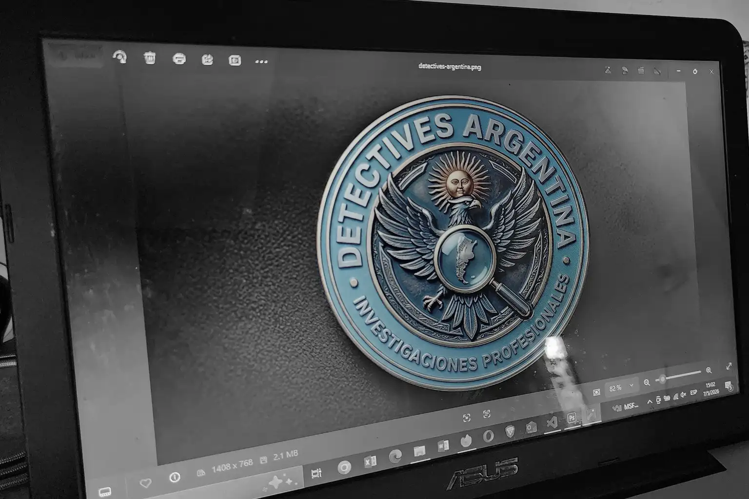 Oficina principal de la agencia de detectives privados en Buenos Aires